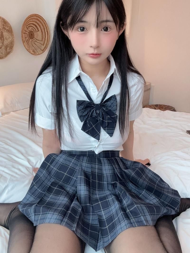 桜井宁宁 学妹制服JK【76P-2V-737MB】-性感美女