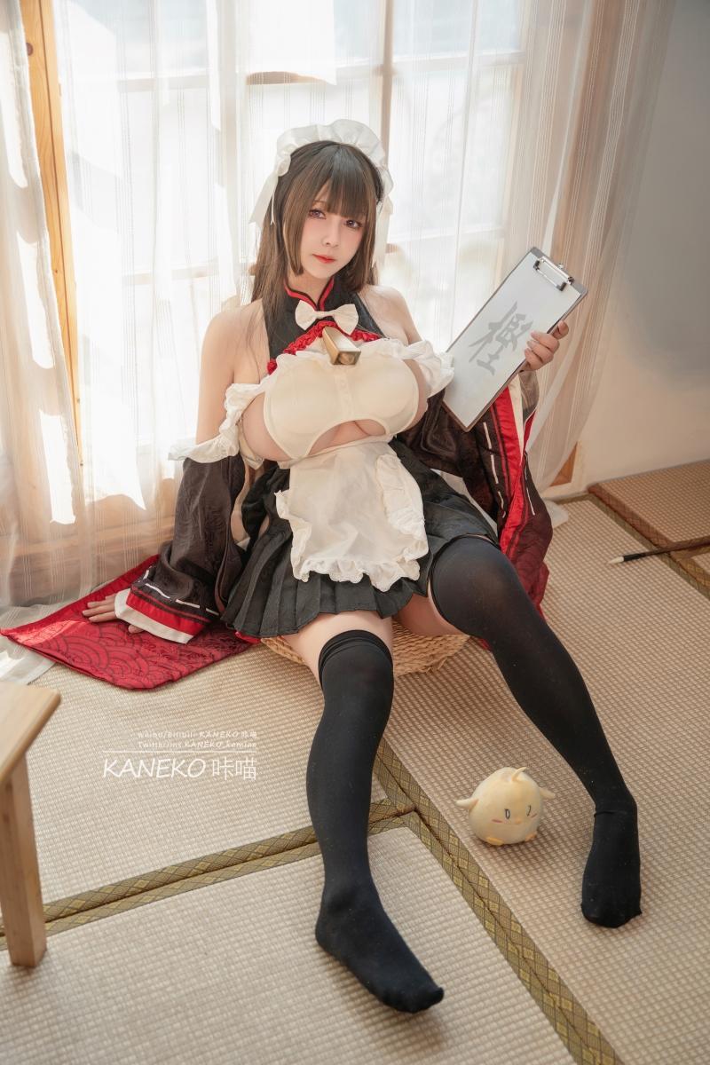KANEKO咔喵 樫野牛牛女仆【35P-2V-MB】-精品资源