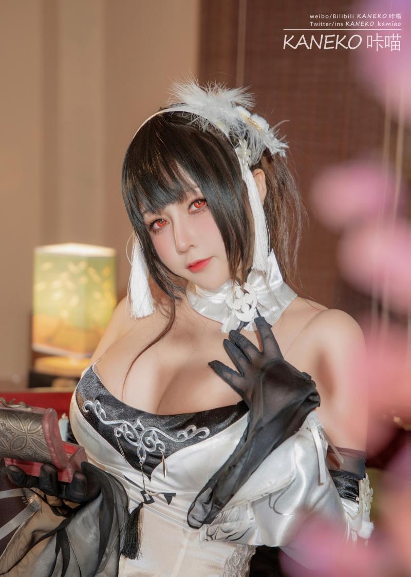 KANEKO咔喵 碧蓝航线 镇海白旗袍【30P-215MB】-coser推荐